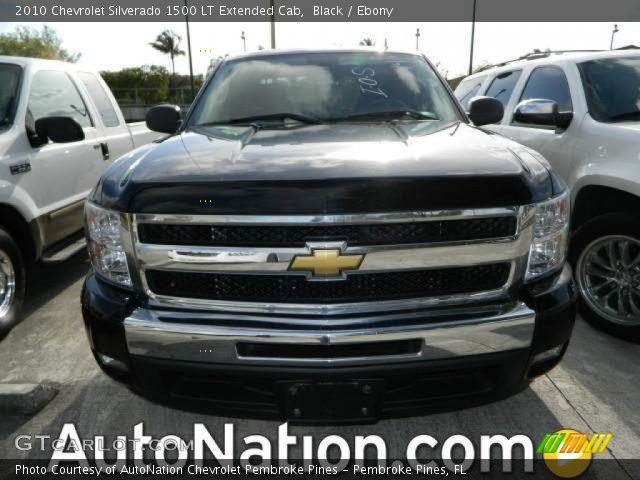 2010 Chevrolet Silverado 1500 LT Extended Cab in Black