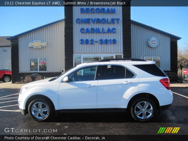 2012 Chevrolet Equinox LT AWD in Summit White