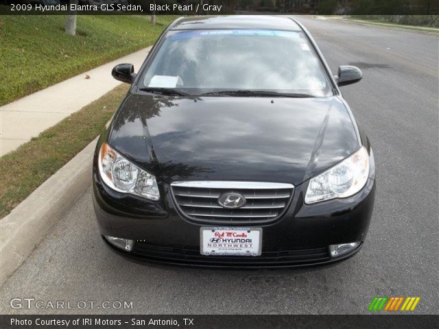 2009 Hyundai Elantra GLS Sedan in Black Pearl