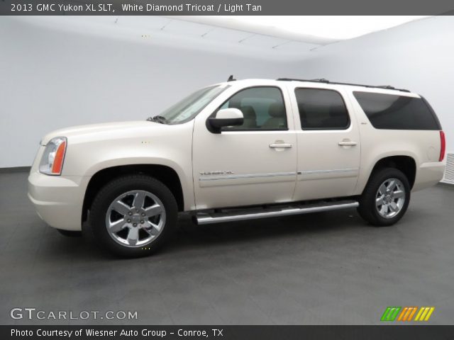 2013 GMC Yukon XL SLT in White Diamond Tricoat