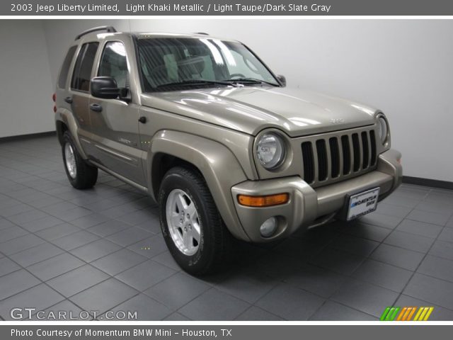 2003 Jeep Liberty Limited in Light Khaki Metallic