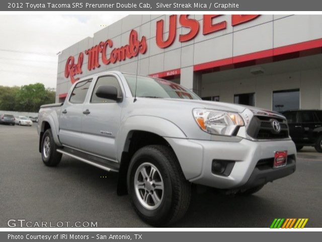 2012 Toyota Tacoma SR5 Prerunner Double Cab in Silver Streak Mica