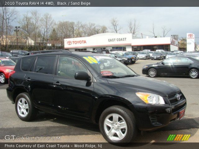 2010 Toyota RAV4 I4 4WD in Black