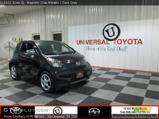 2012 Scion iQ  in Magnetic Gray Metallic