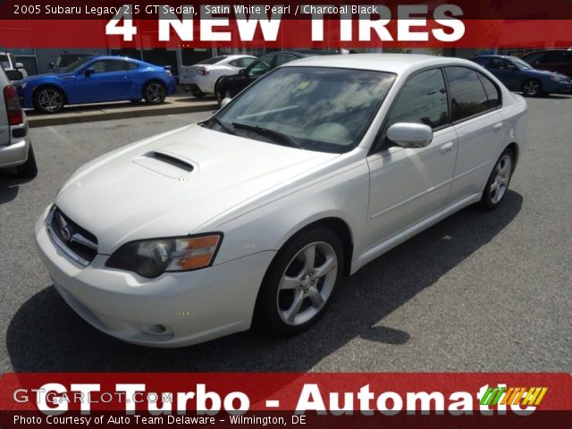 2005 Subaru Legacy 2.5 GT Sedan in Satin White Pearl