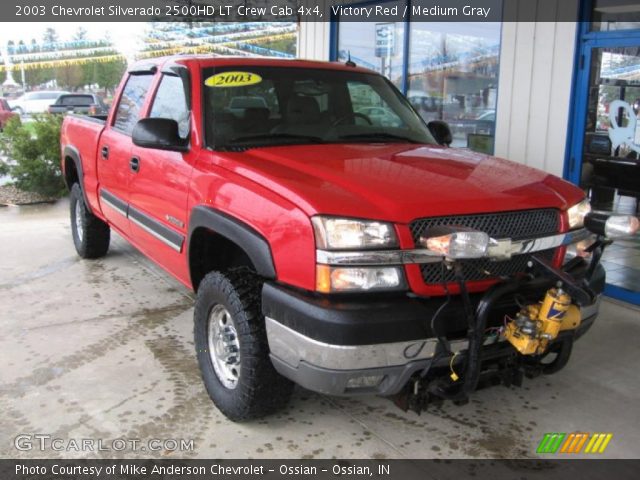 2003 Chevrolet Silverado 2500HD LT Crew Cab 4x4 in Victory Red