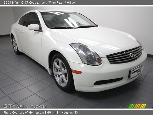 2004 Infiniti G 35 Coupe in Ivory White Pearl