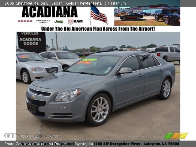 2009 Chevrolet Malibu LT Sedan in Golden Pewter Metallic