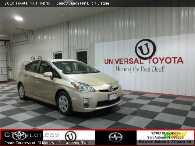 2010 Toyota Prius Hybrid II in Sandy Beach Metallic