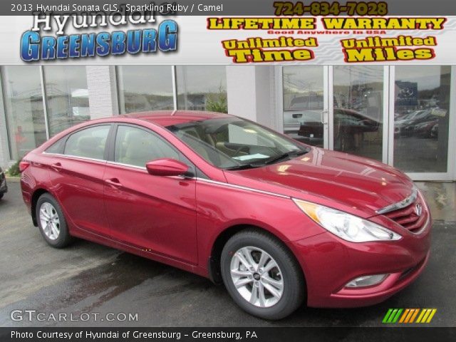 2013 Hyundai Sonata GLS in Sparkling Ruby