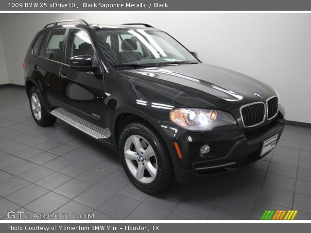 2009 BMW X5 xDrive30i in Black Sapphire Metallic