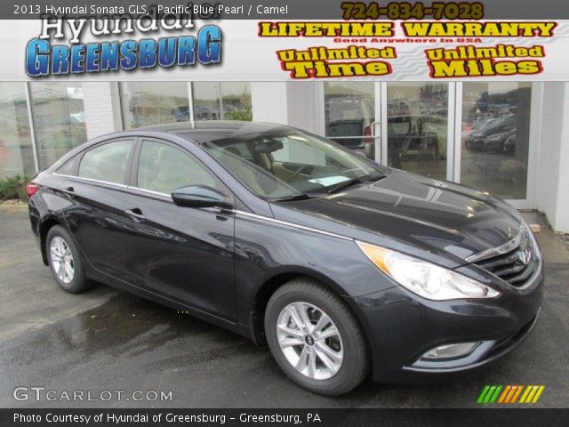 2013 Hyundai Sonata GLS in Pacific Blue Pearl
