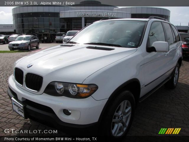 2006 BMW X5 3.0i in Alpine White