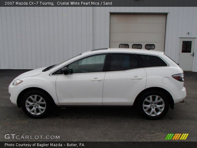 2007 Mazda CX-7 Touring in Crystal White Pearl Mica