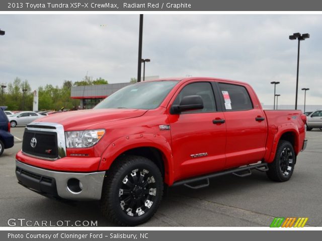 2013 Toyota Tundra XSP-X CrewMax in Radiant Red
