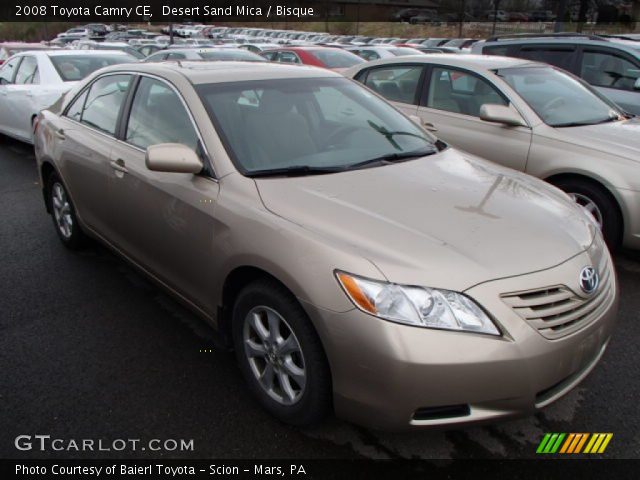 2008 Toyota Camry CE in Desert Sand Mica