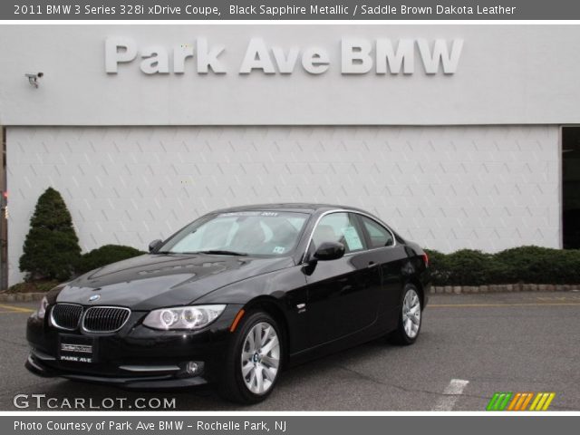 2011 BMW 3 Series 328i xDrive Coupe in Black Sapphire Metallic