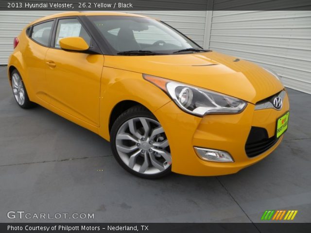 2013 Hyundai Veloster  in 26.2 Yellow