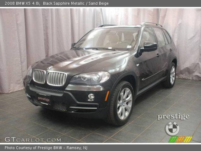 2008 BMW X5 4.8i in Black Sapphire Metallic