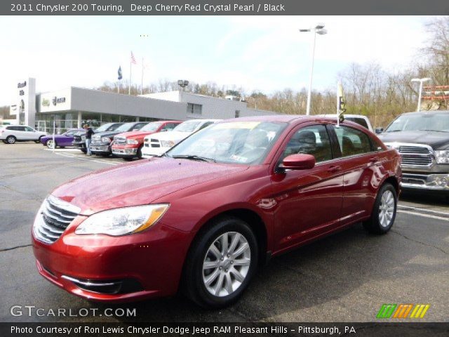 2011 Chrysler 200 Touring in Deep Cherry Red Crystal Pearl