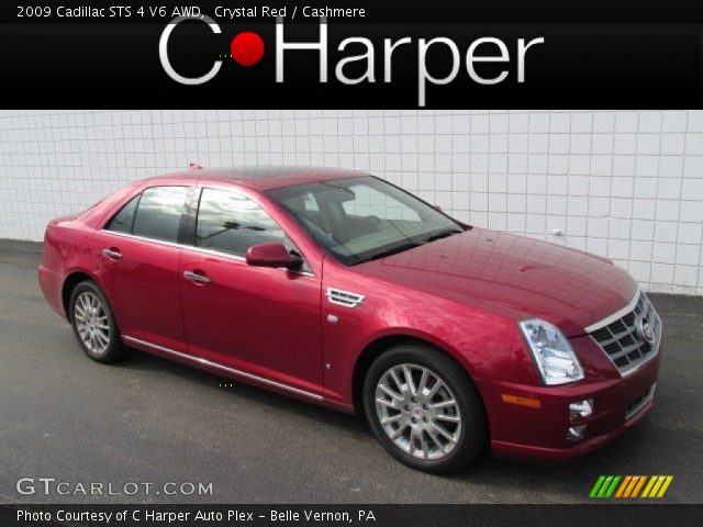2009 Cadillac STS 4 V6 AWD in Crystal Red