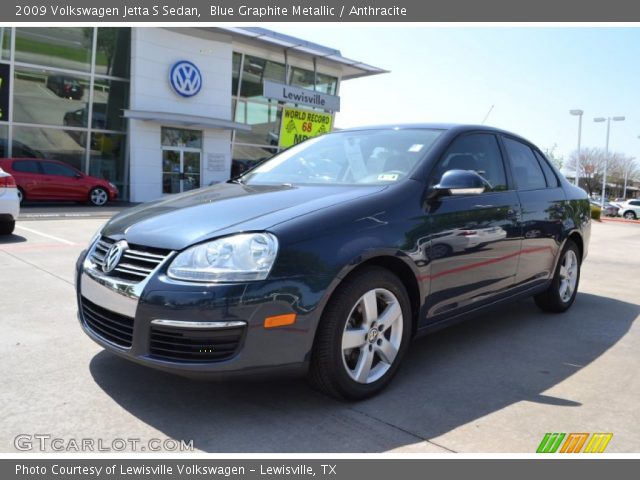2009 Volkswagen Jetta S Sedan in Blue Graphite Metallic