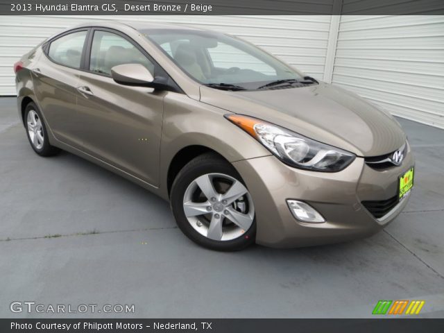 2013 Hyundai Elantra GLS in Desert Bronze