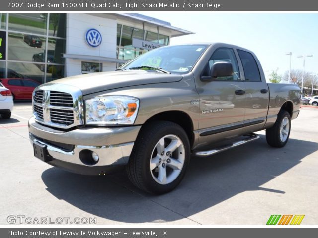 2007 Dodge Ram 1500 SLT Quad Cab in Light Khaki Metallic