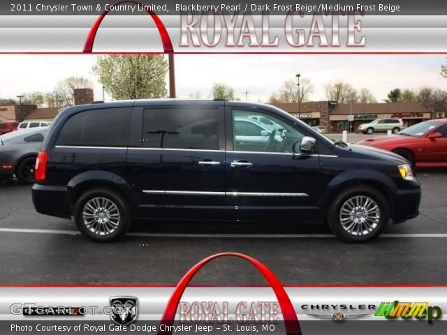 2011 Chrysler Town & Country Limited in Blackberry Pearl