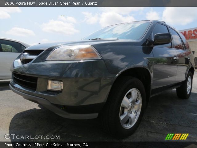2006 Acura MDX  in Sage Brush Green Pearl