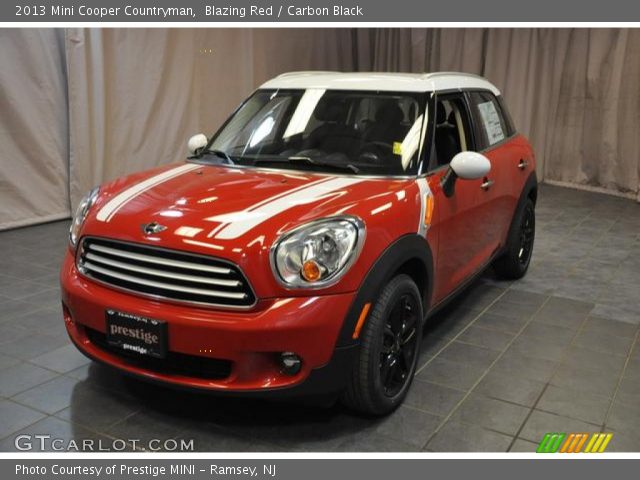 2013 Mini Cooper Countryman in Blazing Red