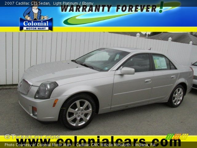 2007 Cadillac CTS Sedan in Light Platinum