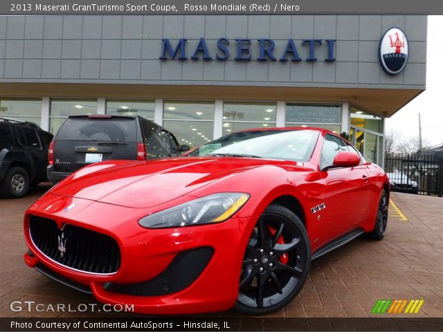 2013 Maserati GranTurismo Sport Coupe in Rosso Mondiale (Red)