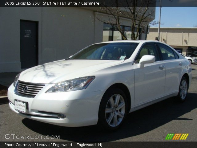 2009 Lexus ES 350 in Starfire Pearl White