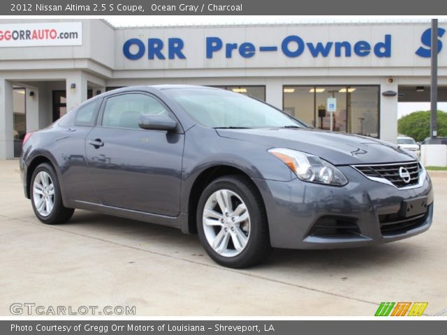 2012 Nissan Altima 2.5 S Coupe in Ocean Gray