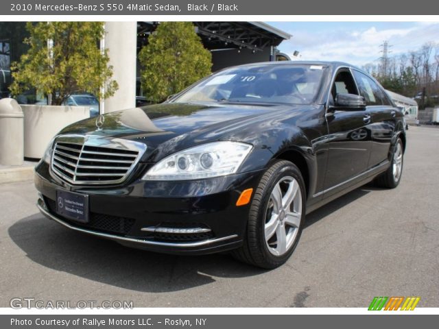 2010 Mercedes-Benz S 550 4Matic Sedan in Black
