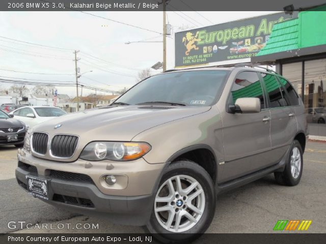 2006 BMW X5 3.0i in Kalahari Beige Metallic