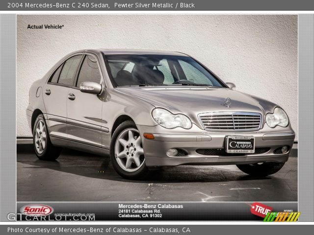 2004 Mercedes-Benz C 240 Sedan in Pewter Silver Metallic