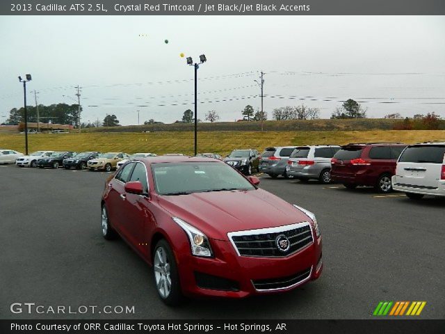 2013 Cadillac ATS 2.5L in Crystal Red Tintcoat