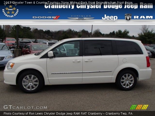 2013 Chrysler Town & Country Touring in Stone White
