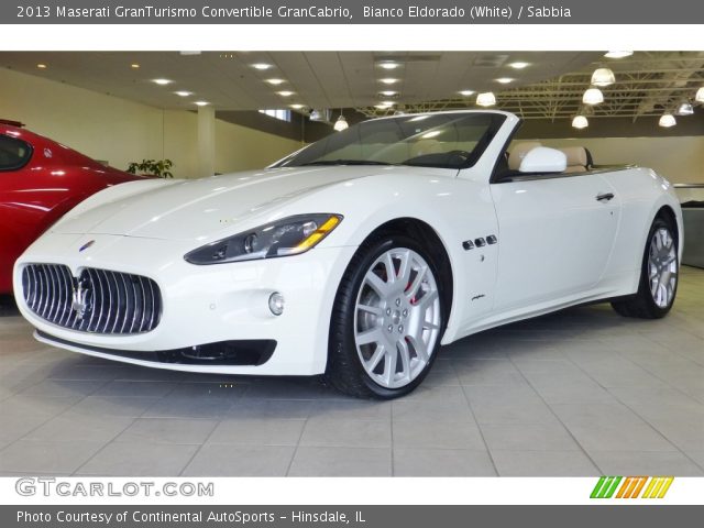 2013 Maserati GranTurismo Convertible GranCabrio in Bianco Eldorado (White)