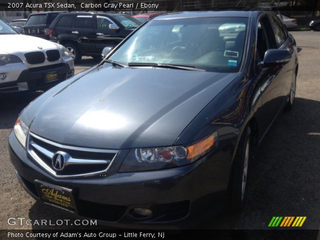 2007 Acura TSX Sedan in Carbon Gray Pearl