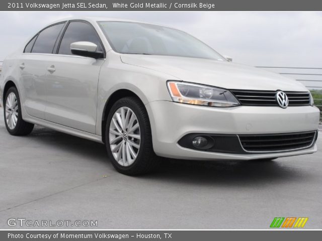 2011 Volkswagen Jetta SEL Sedan in White Gold Metallic