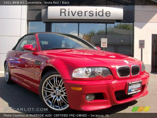 2001 BMW M3 Convertible in Imola Red