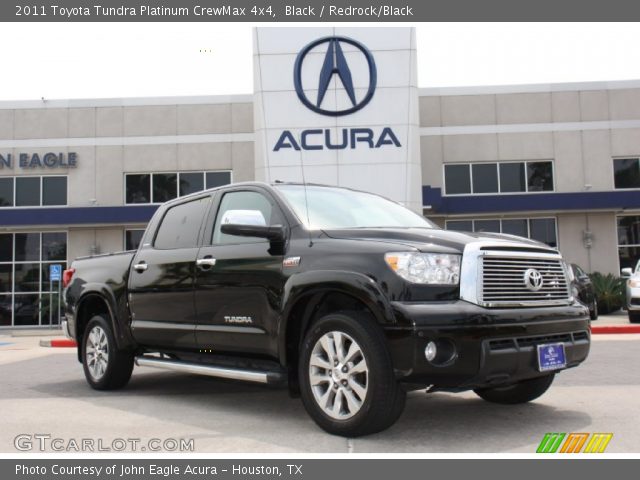 2011 Toyota Tundra Platinum CrewMax 4x4 in Black
