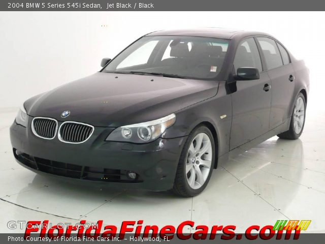 2004 BMW 5 Series 545i Sedan in Jet Black