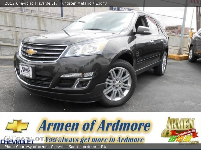 2013 Chevrolet Traverse LT in Tungsten Metallic