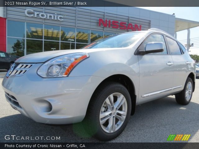2013 Nissan Rogue SV in Brilliant Silver