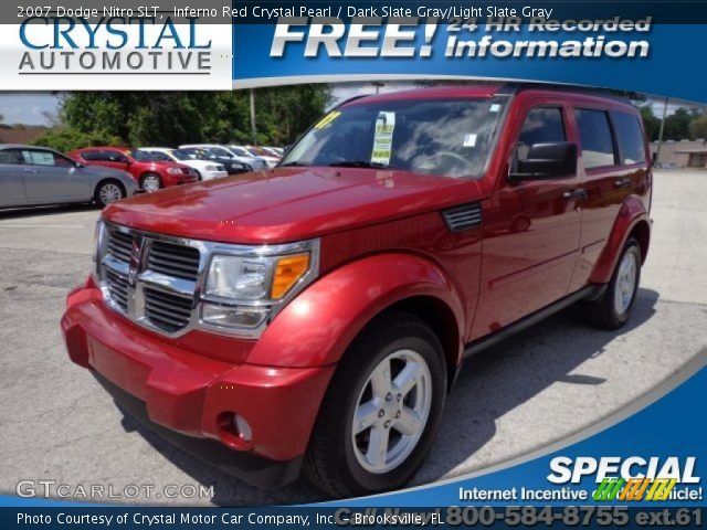 2007 Dodge Nitro SLT in Inferno Red Crystal Pearl