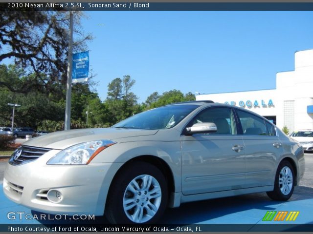 2010 Nissan Altima 2.5 SL in Sonoran Sand
